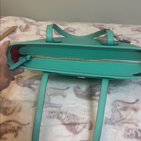Dooney & Bourke Aqua Tote Bag - Picture 6 of 7
